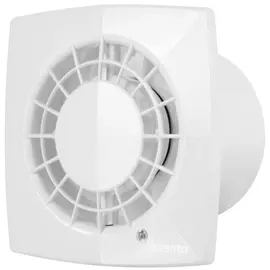 Осевой вытяжной вентилятор с выключателем Awenta Vega WGB100W D100 White