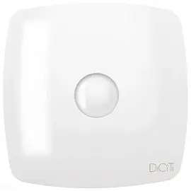 Осевой вытяжной вентилятор с обратным клапаном DICITI RIO 4C D100 White