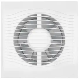 Осевой вытяжной вентилятор с обратным клапаном DICITI SLIM 6C D150 White