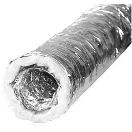 Гибкий армированный воздуховод с теплоизоляцией Era Pro AF127изо D127 (10м)