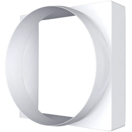 Переход с квадрата 90х90 на круг д.100