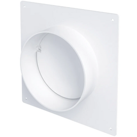 Соединитель круглых каналов с накладной пластиной и обр.клапаном д.150 Эра