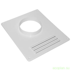 Площадка торцевая пластиковая 20х24 d.150