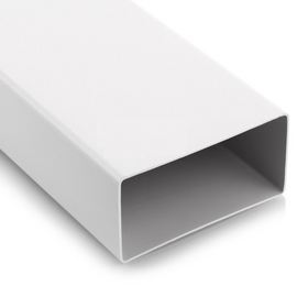 Плоский возвдуховод из ПВХ-пластика Awenta KP55-10 5,5х11 (1м)