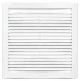 Вытяжная вентиляционная решетка из АБС-пластика Era 1515РЦ 15х15 White