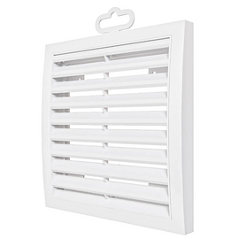 Вытяжная вентиляционная решетка из АБС-пластика Era 1515РР 15х15 White