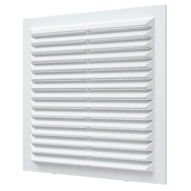 Вытяжная вентиляционная решетка с сеткой Auramax A1313C 13x13 White