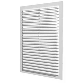 Вытяжная вентиляционная решетка с сеткой Era 1919С ПС 19x19 White