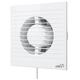 Осевой вытяжной вентилятор с выключателем Era E 125-02 D125 White