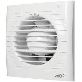 Осевой вытяжной вентилятор с обратным клапаном ERA 4C D100 White