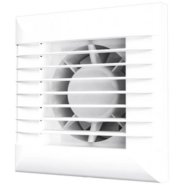 Осевой вытяжной вентилятор с жалюзи ERA EURO 5A D125 White