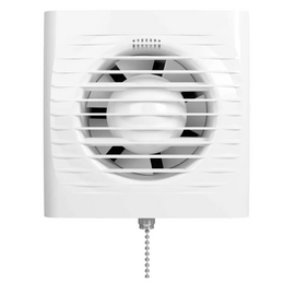 Осевой вытяжной вентилятор с выключателем Auramax Optima 4-02 D100 White