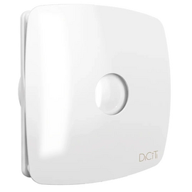 Осевой вытяжной вентилятор с обратным клапаном DICITI RIO 5C D125 White