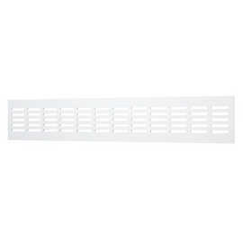 Вентиляционная решетка для дверей и подоконников Era 4808DP AL 48х8 White