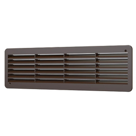 Дверная переточная решетка двухсторонняя Era 4513ДП 45х13 Brown