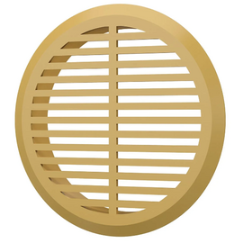 Дверная переточная решетка с фланцем Era 05ДП 1/4 D50 (4 штуки) Beige