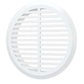 Дверная переточная решетка с фланцем Era 05ДП 1/4 D50 (4 штуки) White