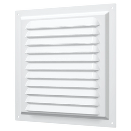 Вытяжная стальная вентиляционная решетка с сеткой Era 2020МЭ 20х20 White