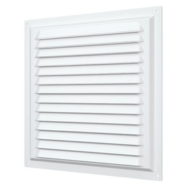 Вытяжная стальная вентиляционная решетка с сеткой Era 2525МЭ 25х25 White