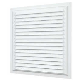 Вытяжная стальная вентиляционная решетка с сеткой Era 3030МЭ 30х30 White