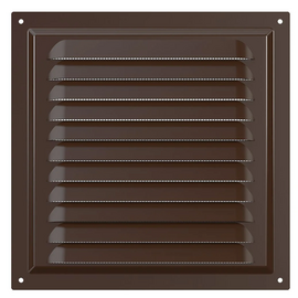 Вытяжная стальная вентиляционная решетка с сеткой Era 2020МЭ 20х20 Brown