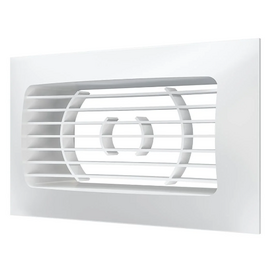 Вытяжная вентиляционная решетка из АБС-пластика с фланцем Era 511РСФ 14x8.5 White