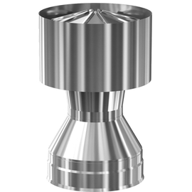 Дефлектор-заглушка для сэндвич дымохода Теплодар D200x280