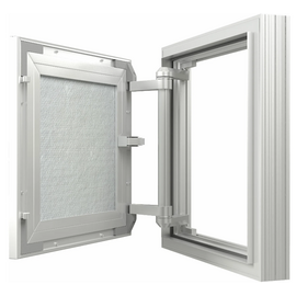 Люк нажимной под плитку (износоуст петля) 50х80 Эра