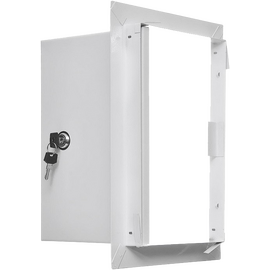 Ревизионный люк металл. с замком 250 х 250