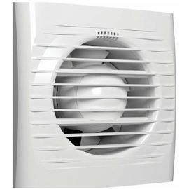 Осевой вытяжной вентилятор с обратным клапаном Auramax Optima 5C D125 White