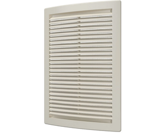 Вытяжная вентиляционная решетка из АБС-пластика Era 1825РЦ 18х25 Ivory