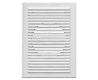 Вытяжная вентиляционная решетка из АБС-пластика с рамкой Era 1825R12F 18х25 D125 White
