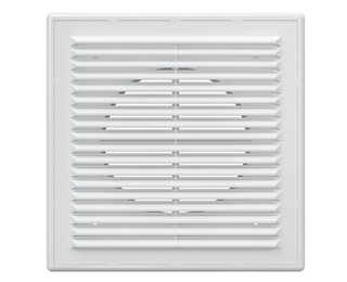 Вытяжная вентиляционная решетка из АБС-пластика с рамкой Era 1515R10F 15х15 D100 WhiteВытяжная вентиляционная решетка из АБС-пластика с рамкой Era 1515R10F 15х15 D100 White[image_num]