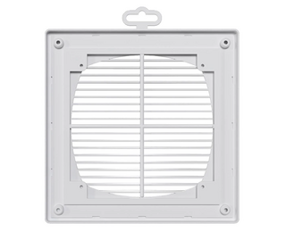 Вытяжная вентиляционная решетка из АБС-пластика с рамкой и сеткой Era 2121П 21х21 WhiteВытяжная вентиляционная решетка из АБС-пластика с рамкой и сеткой Era 2121П 21х21 White[image_num]