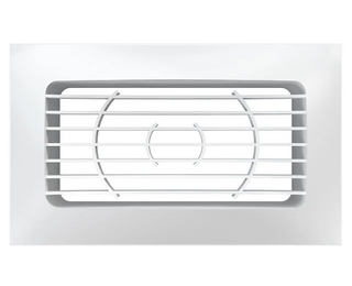 Вытяжная вентиляционная решетка из АБС-пластика с фланцем Era 511РСФ 14x8.5 WhiteВытяжная вентиляционная решетка из АБС-пластика с фланцем Era 511РСФ 14x8.5 White[image_num]