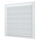 Вытяжная вентиляционная решетка с сеткой из АБС-пластика Era 2323С 23x23 White
