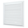 Вытяжная стальная вентиляционная решетка с сеткой Era 3030МЭ 30х30 White
