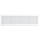 Дверная переточная решетка двухсторонняя Aluvent 4513RD 45х13 White