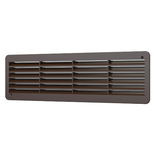 Дверная переточная решетка двухсторонняя Era 4513ДП 45х13 Brown