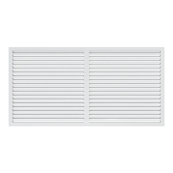 Решетка вентиляционная, профиль ПВХ  600х1200 ЭраРешетка вентиляционная, профиль ПВХ  600х1200 Эра[image_num]