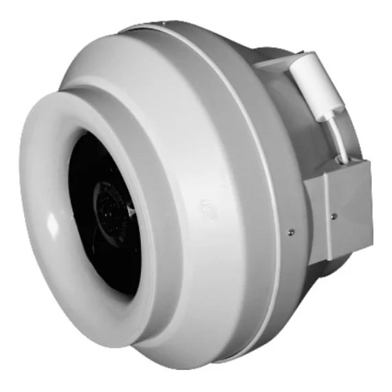 Вентилятор центробежн канальн приточно-вытяжной пластик D100 (265м3/ч, 52дБ, 52Вт) ЭраВентилятор центробежн канальн приточно-вытяжной пластик D100 (265м3/ч, 52дБ, 52Вт) Эра[image_num]