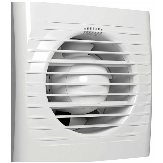 Осевой вытяжной вентилятор с обратным клапаном Auramax Optima 4C D100 White
