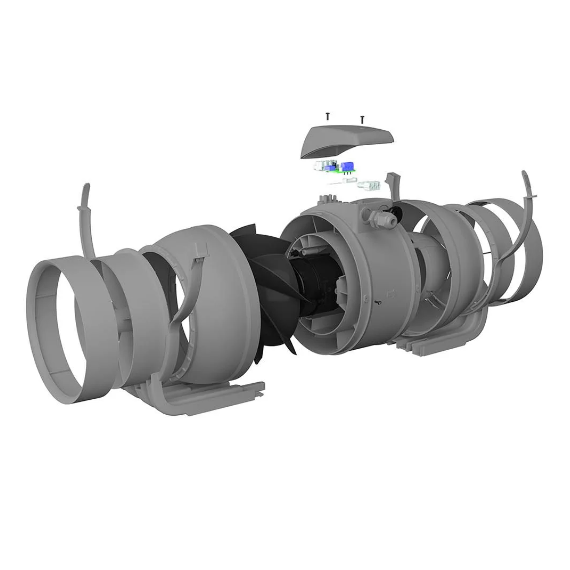 TYPHOON 160 2SP Вентилятор осевой канальный, 2-х скоростной д.150/160 ЭраTYPHOON 160 2SP Вентилятор осевой канальный, 2-х скоростной д.150/160 Эра[image_num]