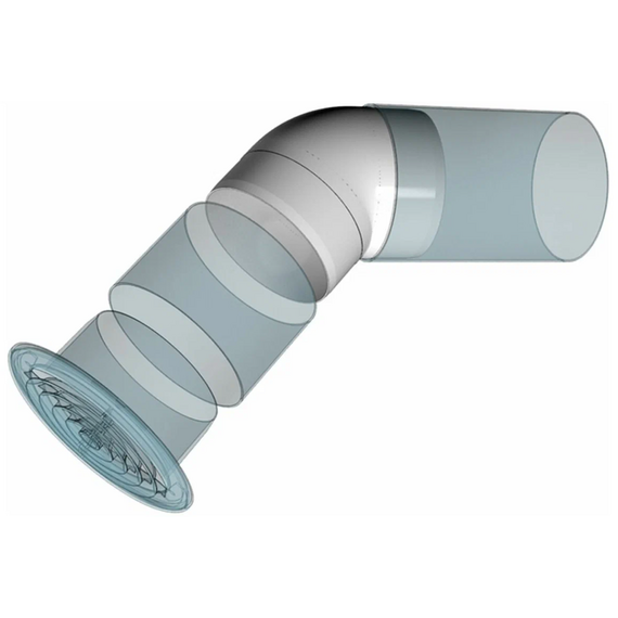 Колено круглое 45° Era 16ККП D160Колено круглое 45° Era 16ККП D160[image_num]