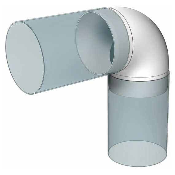 Колено круглое 90° Era 16ККП90 D160Колено круглое 90° Era 16ККП90 D160[image_num]