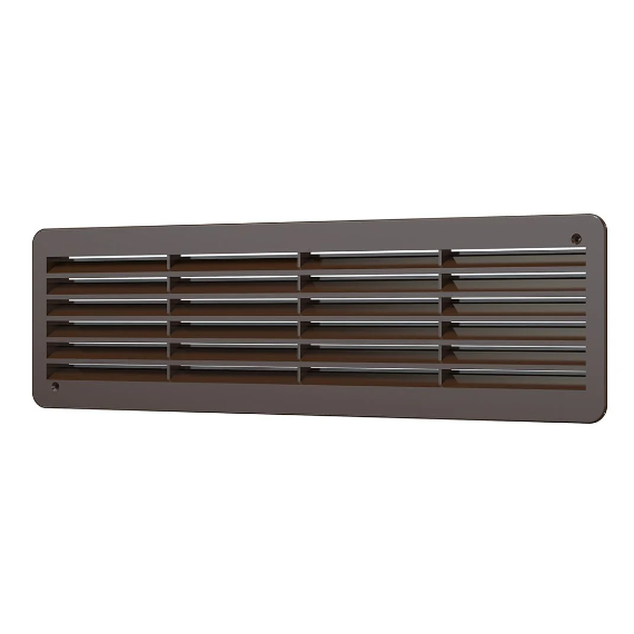 Дверная переточная решетка двухсторонняя Era 4513ДП 45х13 Brown