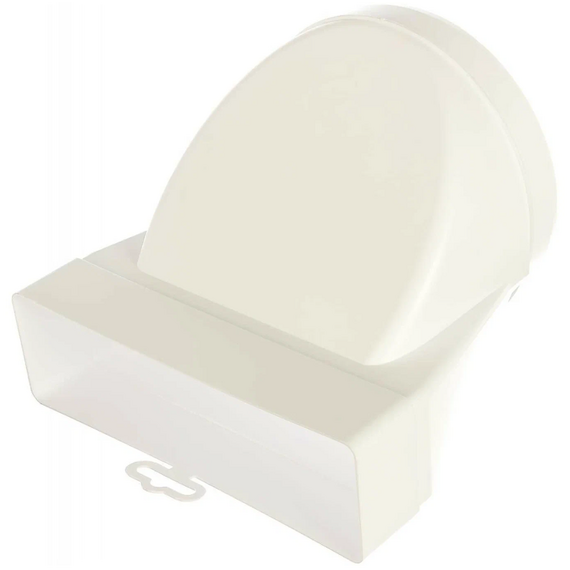 Соединитель эксцентриковый плоского воздуховода с круглым 6х20 д.160Соединитель эксцентриковый плоского воздуховода с круглым 6х20 д.160[image_num]