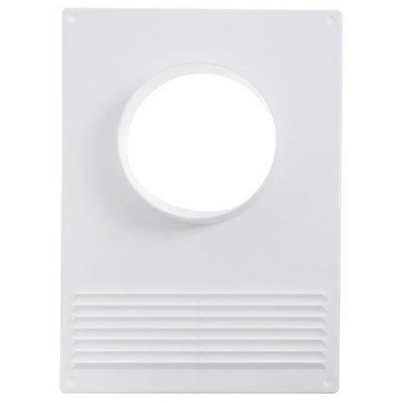 Площадка торцевая пластиковая с решеткой 18х25, d.125 ЭраПлощадка торцевая пластиковая с решеткой 18х25, d.125 Эра[image_num]