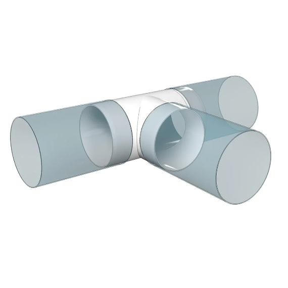 Тройник круглый д. 160 ЭраТройник круглый д. 160 Эра[image_num]