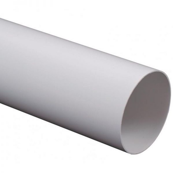 Круглый возвдуховод из ПВХ-пластика Awenta KO125-05 D125 (0,5м)Круглый возвдуховод из ПВХ-пластика Awenta KO125-05 D125 (0,5м)[image_num]